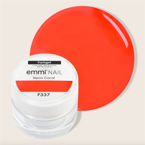 Color Gel  Neon Coral - F337 *Vegan